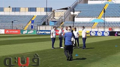 غزل المحلة يصل استاد الإسماعيلية مبكرًا استعدادًا للإسماعيلي | صور