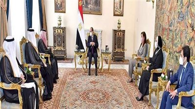 السيسي يؤكد الدعم الكامل لتعزيز التجارة البينية والمشروعات الاستثمارية مع السعودية