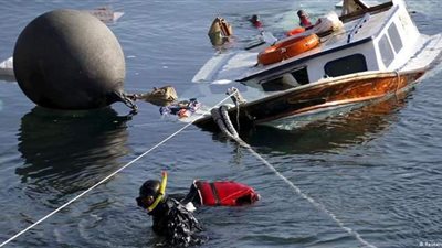 مصرع شخص في اصطدام زورق صيد بسفينة في البوسفور