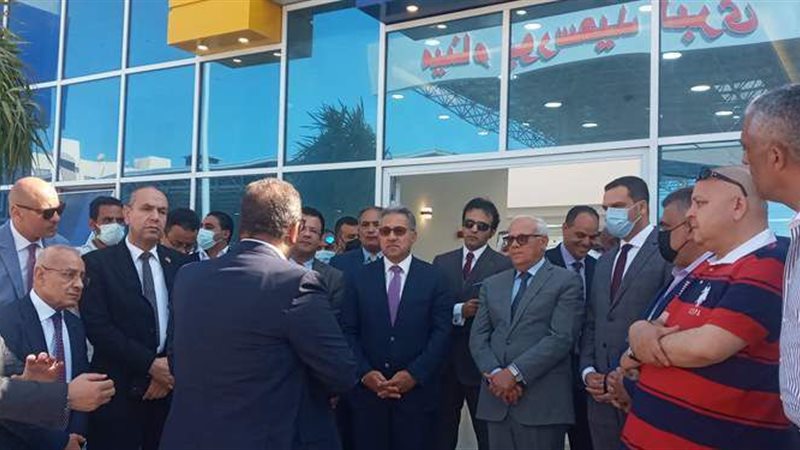 جولة تفقدية بميناء