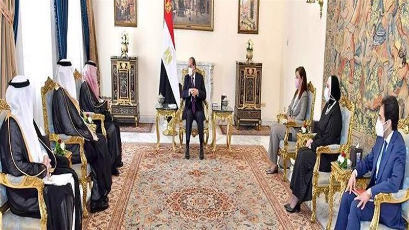 الرئيس السيسي يستقبل