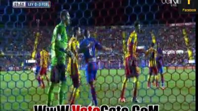 بالفيديو.. ليفانتي يجبر برشلونة على التعادل في الدوري الإسباني