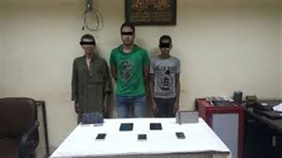 حبس تشكيل عصابي لسرقة الهواتف المحمولة في إمبابة