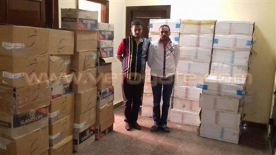 ضبط شخصين بحوزتهم كمية كبيرة من السجائر المهربة في مطروح