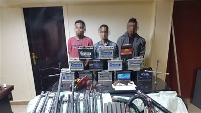 ضبط تشكيل عصابي سرق محتويات 12 سيارة في شبرا