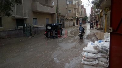 أمطار متوسطة في الشرقية والشوارع تتحول لـ«برك مياه» (صور)