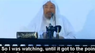 بالفيديو.. القرضاوي: الحمد لله.. انتصرت قطر على الفيفا!!