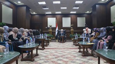 المفتي يستقبل وفد 