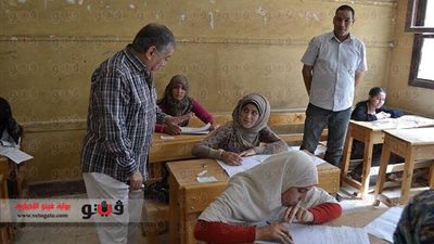 بالصور.. محافظ الفيوم يتفقد لجان امتحانات الشهادة الإعدادية