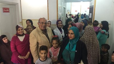 بالصور.. حزب حماة الوطن بالإسكندرية ينظم قافلة طبية بمنطقة أبيس