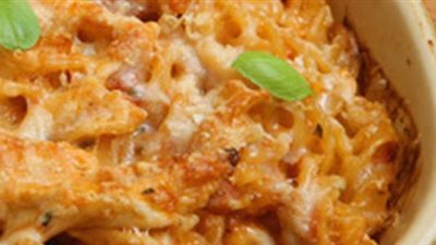 المكرونة بالجبنة على طريقة الشيف رحاب