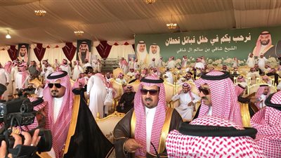بالفيديو.. أبناء قبائل قحطان تتضامن مع شيخ الهواجر ضد قطر