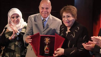 المعهد العالي للإعلام بالشروق يكرم سميحة أيوب (صور)