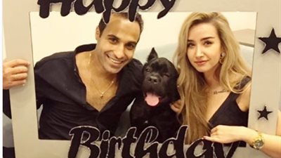 هنا الزاهد تحتفل مع أحمد فهمي بعيد ميلاده (صور)
