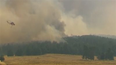 بالفيديو.. اشتعال الحرائق في 