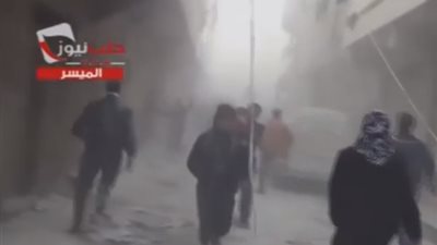 بالفيديو.. محاصرة الحكومة السورية لحي الميسر بحلب