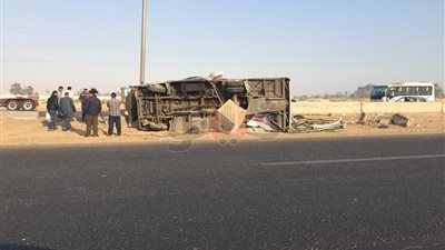 بالصور.. مصرع 3 أشخاص وإصابة 31 في حوادث متفرقة بالشرقية