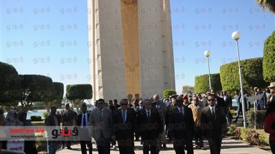 بالفيديو والصور.. أسوان تحتفل بعيدها القومي بإيقاد الشعلة أمام رمز الصداقة