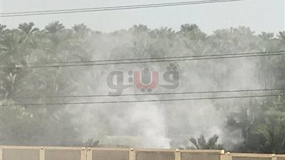 بالصور.. سحابة سوداء تغطي سماء دمياط الجديدة بسبب مكامير الفحم