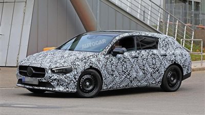 مرسيدس تختبر سيارتها CLA Shooting Brake (صور)