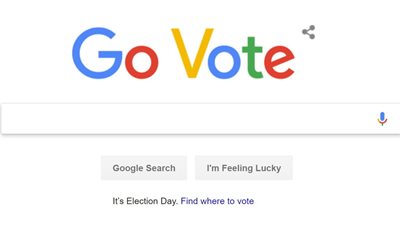 جوجل يخبر الناخبين الأمريكيين بمكان وكيفية التصويت