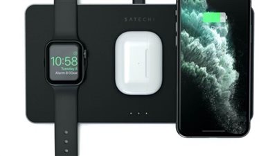 ساتيشي تطلق لوحة شحن لاسلكية لأجهزة أبل