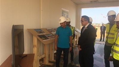 وزير الآثار يتفقد متحف شرم الشيخ القومي (صور)