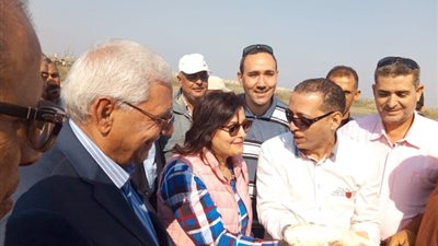 جولة تفقدية لمحافظ الدقهلية ونائب وزير الزراعة ببحيرة المنزلة