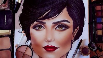 بالصور.. فنان سوداني يثير ضجة لدى الفتيات بسبب المكياج