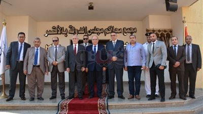 رئيس مجلس الدولة يدعو قضاة الأقصر لسرعة الفصل في الدعاوى