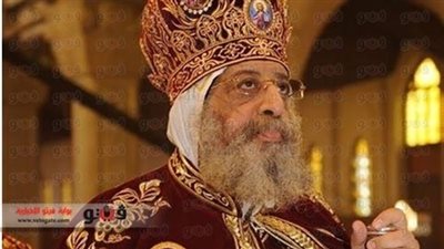 السفير المصري بالنمسا يستقبل البابا بمطار 