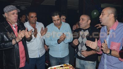بالصور.. نجوم الفن يحتفلون بـ «عيد ميلاد» المنتج محمود سويلم