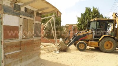 بالصور.. إزالة 17 حالة تعدٍ بمركز فايد بالإسماعيلية