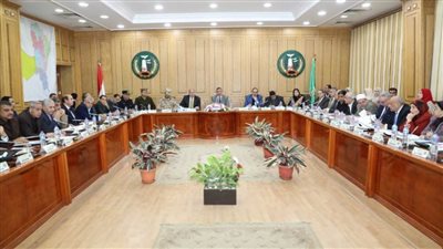 محافظ المنوفية يشدد على رفع معدلات تنفيذ الخطة الاستثمارية