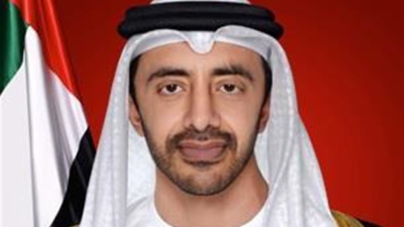  وزير الخارجية الإماراتي