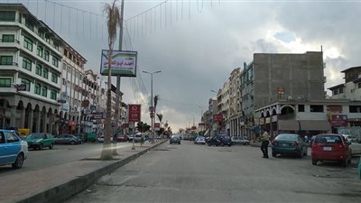 سحب كثيفة وغيوم تغطي سماء محافظة دمياط (صور)