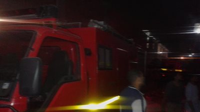 ماس كهربائي وراء حريق مخزن كرتون غير مرخص في القليوبية