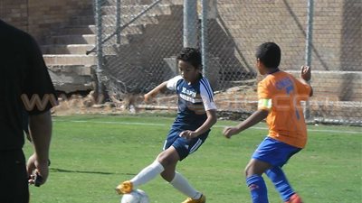 بالصور..إنبي يحرق الشمس برباعية في سوبر براعم 2005