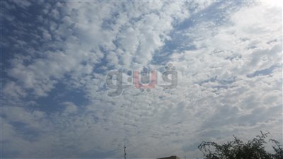 السحب الكثيفة تغطي سماء الغردقة (صور)