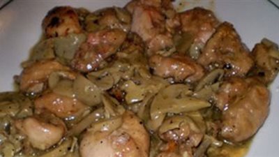 طريقة إعداد «بانيه الدجاج بالمشروم والمستردة »