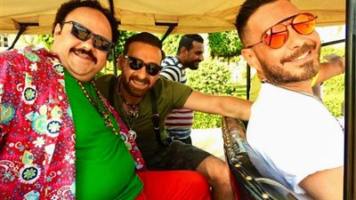 مايا نصري وأحمد زاهر ينتهيان من تصوير «زنزانة ٧» بالغردقة (صور)