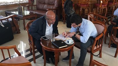 نشاط مكثف لرجال الأعمال المصريين في قبرص (صور)