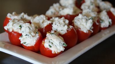 الطماطم بالجبن أكلة صحية لمرضى السكري