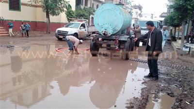 توقف حركة الصيد وانقطاع الكهرباء بسبب الأمطار في كفرالشيخ