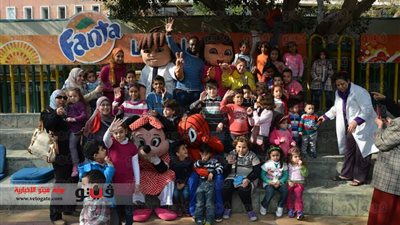 بالصور.. «هليوبوليس» يحتفل بأطفال شهر يناير بحديقة الطفل