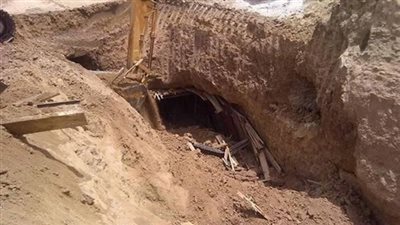 ضبط نفق للتهريب طوله 1500 متر بحي البراهمة في مدينة رفح