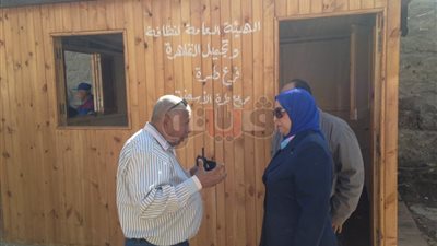 نائب محافظ القاهرة تتفقد استعداد منظومة النظافة بطرة (صور)