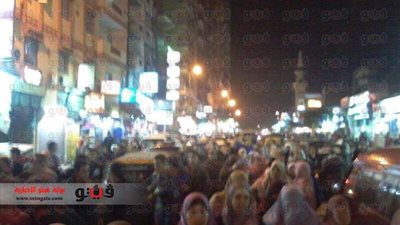 الأمن يلقي القبض على 3 أثناء تفريق مسيرة للإرهابية بـ