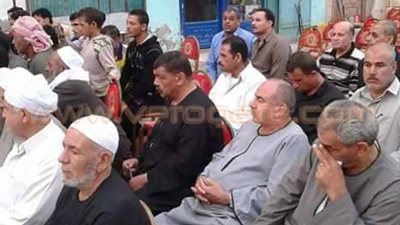 بالصور..مرشح «مستقبل وطن» بالإسماعيلية يناقش مشاكل قرية «أبوعاشور»