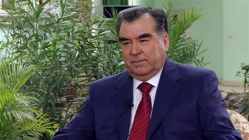 رئيس جمهورية طاجكستان